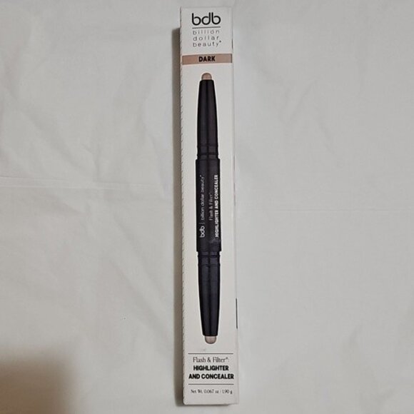 Billion Dollar Beauty Flash & Filter: Highlighter & Concealer, Dark, 0.067 oz - Picture 2 of 13